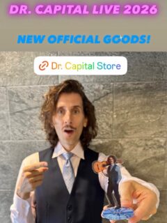 【グッズ情報】
Dr. Capital オフィシャルグッズ 2026発売開始🎉
今年の新しいグッズが出来ました!Dr. Capital のアクリルスタンドが登場🕺ほか、Sisty のサテン巾着や缶バッジもあります!
ライブ会場では7/25の東京ライブから販売開始です!お楽しみに✨
Dr. Capital ONLINE Shopでは先行販売スタート
グッズのラインナップはサイトへアクセス
🔗Dr. Capital Store
dr-capital.square.site
#sisty
#drcapital
#ドクターキャピタル